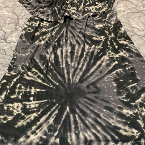 MUST GO!! Lida Collection Gray Tie Dye Sleeveless Top Size S/M - Picture 2 of 5